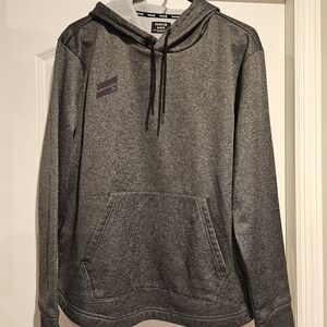 Hurley Men's Dark Gray Pullover Hoodie Sweatshirt